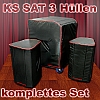 KS Sat3 Hllenset fr 2 Topteile und 1 Bass