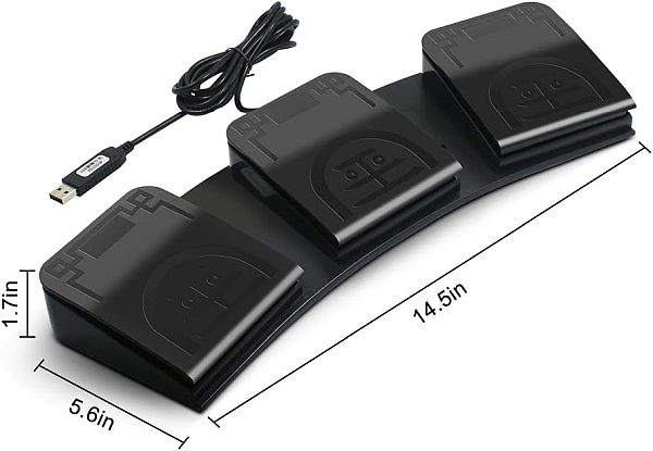 - Midiland USB Fußtaster 3-Fach_2