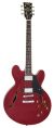 Vintage VSA 500 CR Hollow Body Cut Cherry Red